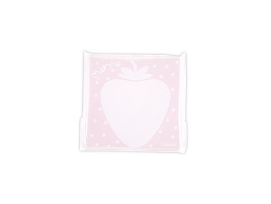 Notes adesivi Color-Stickly Fragola 76x76mm. 12pz.