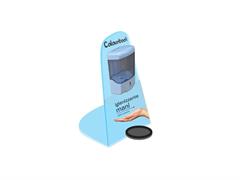Totem da banco in plexiglass con dispenser 