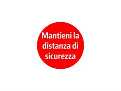 Distanziatori adesivi tondi D.30