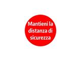 Distanziatori adesivi tondi D.30