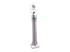 Totem da terra con dispenser + 1 lt. di gel igienizzante 