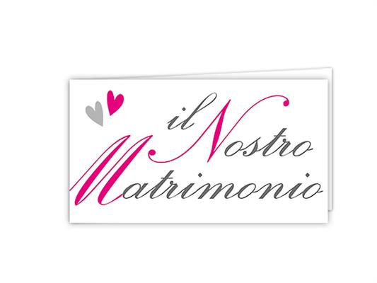 Biglietti Bomboniere 100pz. Nozze