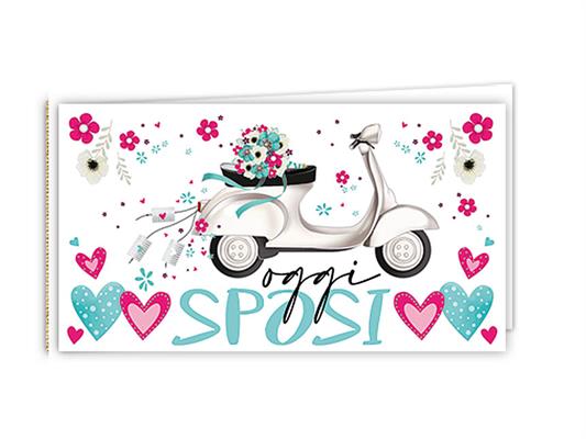 Biglietti Bomboniere 100pz. Nozze