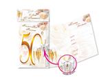 Inviti 50°Anniversario 9x14 6pz