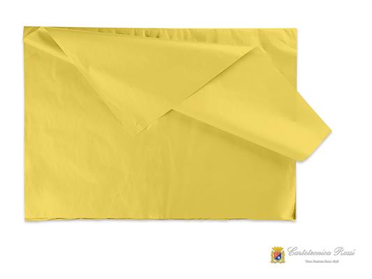 Carta velina Giallo paglia N.072 24 fogli
