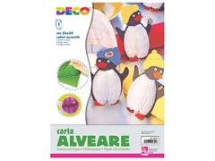 Carta alveare 24x34 5 fogli - Colori assortiti