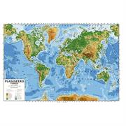 Cartina geografica planisfero 100x140