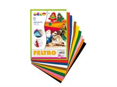 Feltro 21x30 Colori Assortiti 10 fg.