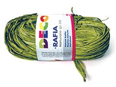 Rafia Naturale Verde Acido
