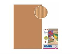 Cartoncino ondulato 50x70 10 fogli - Avana