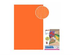 Cartoncino ondulato 50x70 10 fogli - Arancione