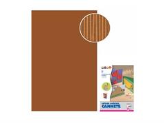 Cartoncino ondulato 50x70 10 fogli - Marrone