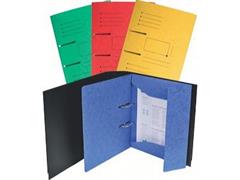 Cartella A4 3 lembi con fori+elastici colori assortiti