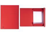 Cartella 3 lembi 50pz. - Rosso