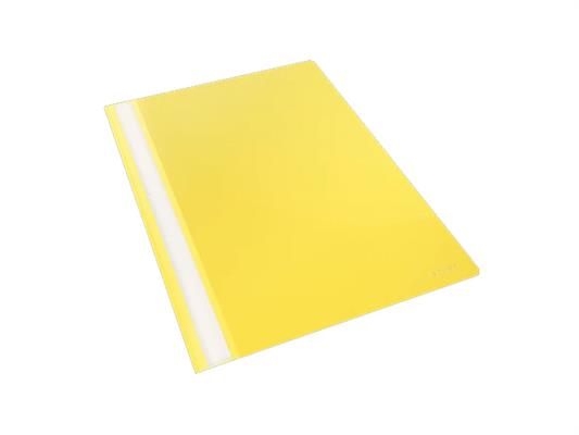 Cartella A4 con spillo in ppl report giallo