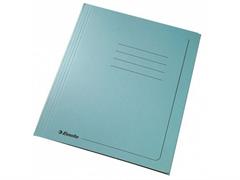 Cartella 3 lembi Manilla 295gr. - Azzurro
