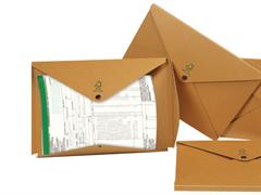 Cartelline EcoSend a busta chiusura con bottone