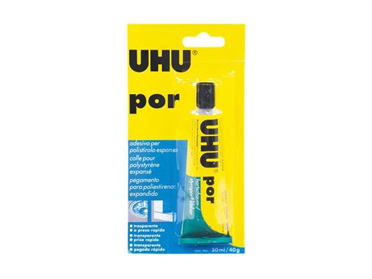 Colla UHU Por 40gr. per Polistirolo