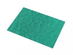 Cartoncino Glitter Verde 50x65 5pz. 330 g/m