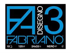 Album F/3 24x33 10 fogli 125g - Nero