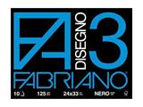 Album F/3 24x33 10 fogli 125g - Nero