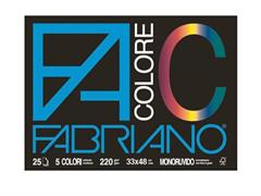 Blocco colore 33x48 25 fogli 220g