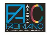 Blocco colore 33x48 25 fogli 220g