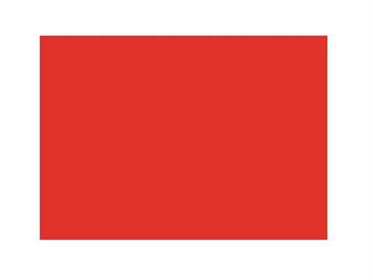 Bristol Liscio/Ruvido 70x100 - Rosso