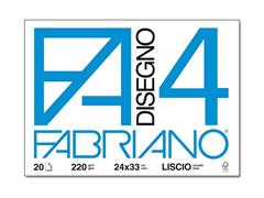 Blocco F/4 24x33 20 fogli 220g - Liscio