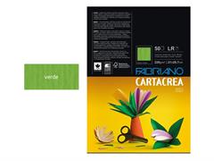 Cartacrea Liscio/Ruvido A4 220gr. 50 fogli - Verde