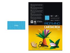 Cartacrea Liscio/Ruvido A4 220gr. 50 fogli - Cielo