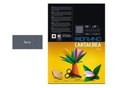 Cartacrea Liscio/Ruvido A4 220gr. 50 fogli - Ferro