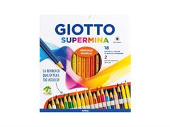 Pastelli Supermina 18 pz. + 2 matite Lyra Temagraph