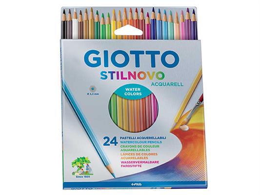 Pastelli Stilnovo Acquarell a 24 colori