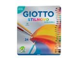 Pastelli Stilnovo Acquarell scatola metallo a 24 colori 