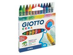 Pastelli a cera 12 colori