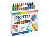 Pastelli a cera 24 colori
