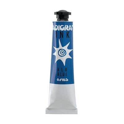 Inchiostro ad acqua miscelabile tubetto 20ml. - Blu