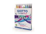 Pennarelli Giotto Turbosoft Brush 10pz.