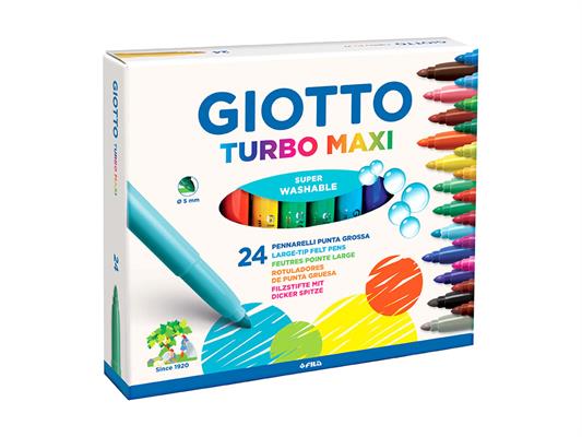 Pennarelli turbo maxi 24pz.