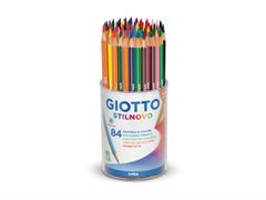 Giotto pastelli Stilnovo Barattolo 84 pz.