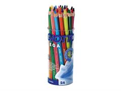 Barattolo pastelli mega 24pz.