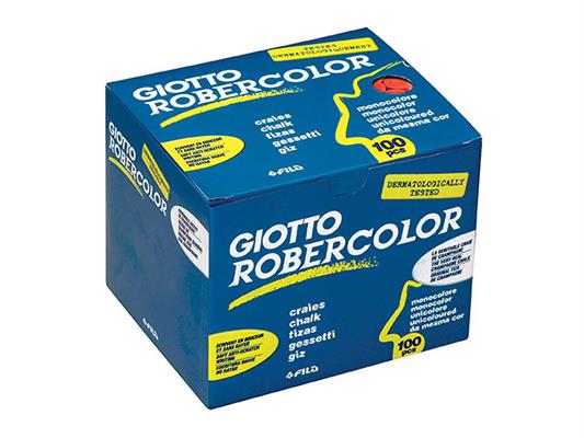 Gesso tondo rosso 100pz.