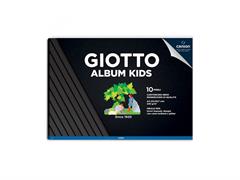 Album A4 Giotto Kids Nero 10 fogli 220 gr.