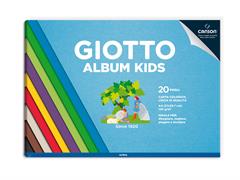 Album A4 Kids carta colorata 20 fogli 120 gr.