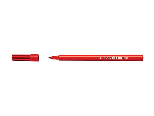 Pennarello Office punta fine - Rosso