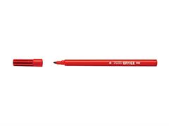 Pennarello Office punta fine - Rosso