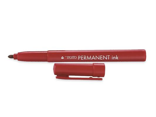 Tratto Fibra Mark Permanent Ink Rosso