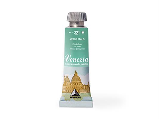 Tubo Venezia Acquerelli 15ml - Verde Ftalo