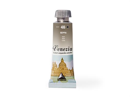Tubo Venezia Acquerelli 15ml - Seppia